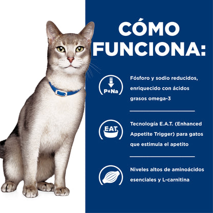 Hill's Prescription Diet k/d alimento para gato cuidado renal 1.8 Kg