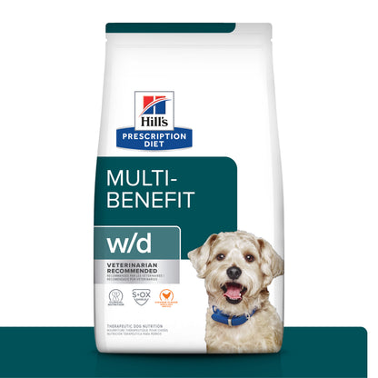 Hill's w/d alimento para perro manejo de peso/glucosa