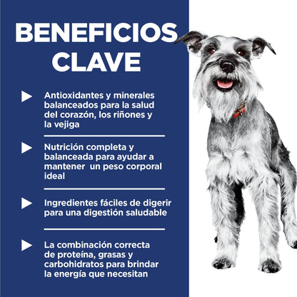 Hill's Adult 7+ alimento para perro senior raza pequeña y mini 2Kg