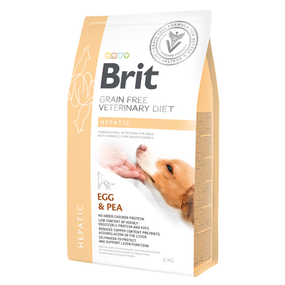 BRIT GF VET DIETS DOG CAN HEPATIC