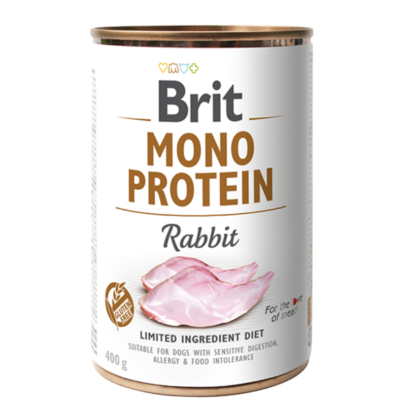 BRIT MONO PROTEIN RABBIT - 400 GR