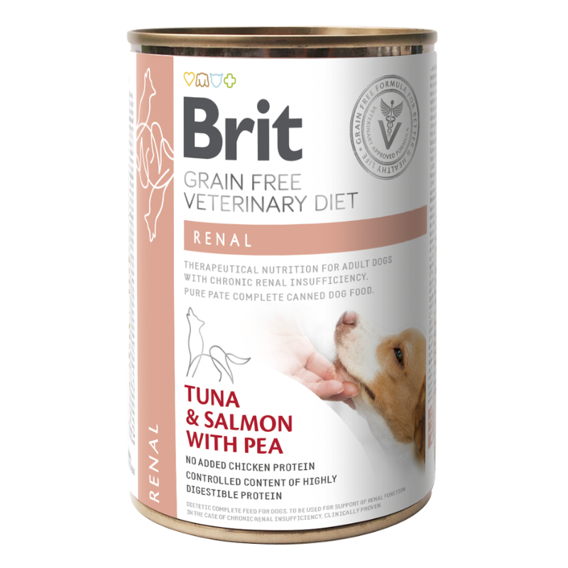 BRIT GF VET DIETS DOG RENAL - 400 GR