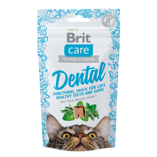 BRIT CARE CAT  SNACK DENTAL - 50 G