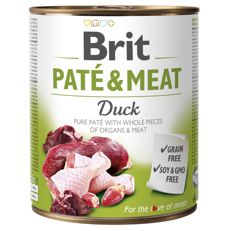 BRIT PATE & MEAT DUCK - 400 GR