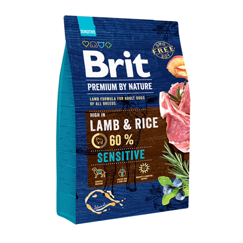 Brit Premium by Nature Sensitive Lamb & Rice