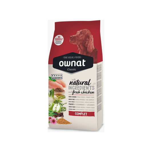 Ownat Classic Complet – Alimento Premium Completo para Perros Adultos