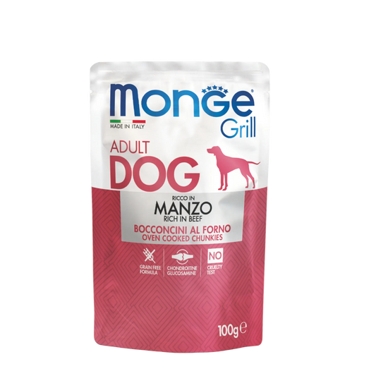 Monge CANINE GRILL RES - 100 G