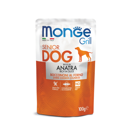 Monge CANINE SENIOR PATO - 100 G