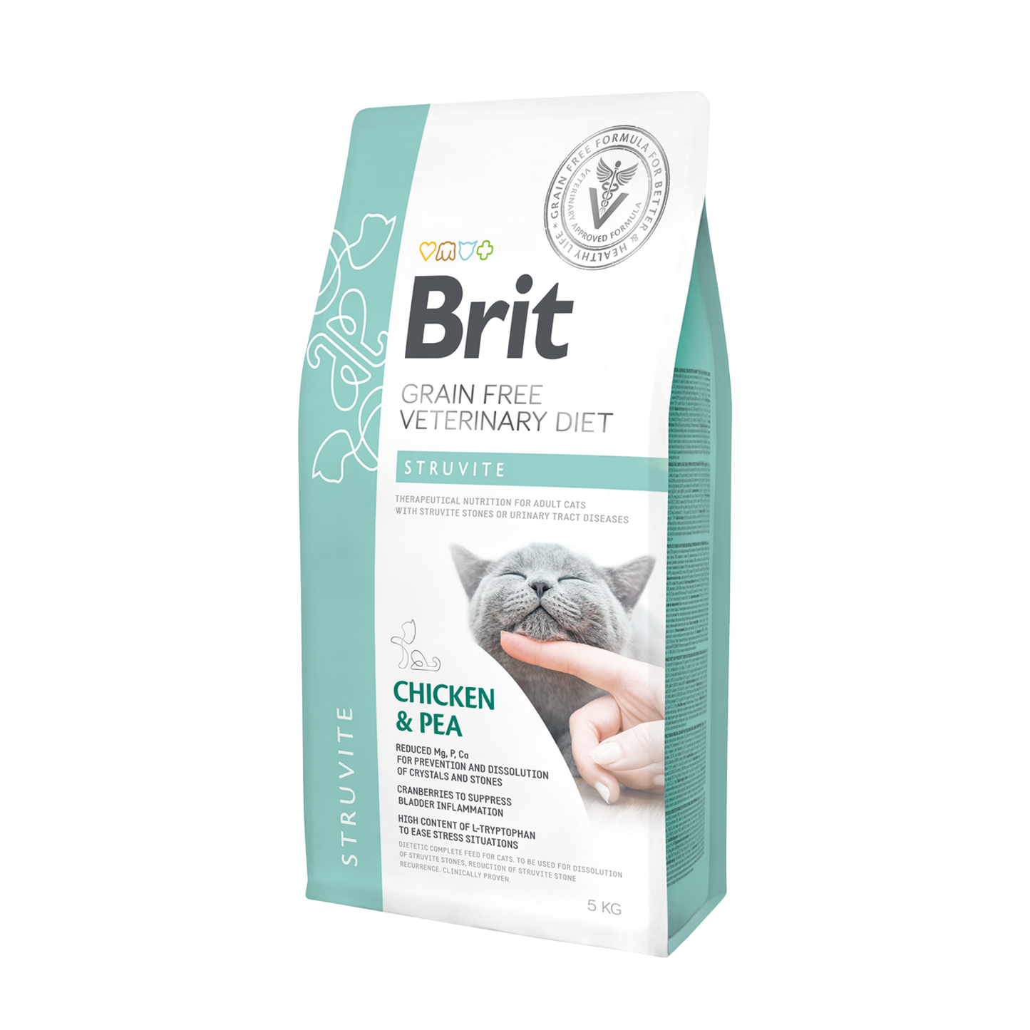 BRIT GF VET DIETS CAT STRUVITE - 2 KG