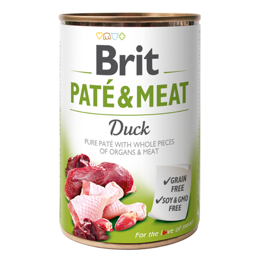 BRIT PATE & MEAT DUCK - 400 GR