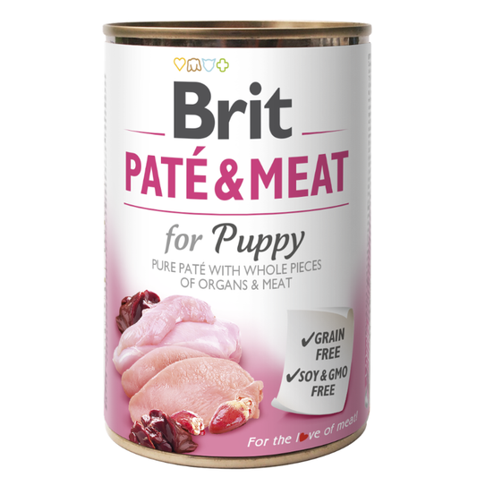 Brit Pate & Meat Puppy Chicken & Turkey