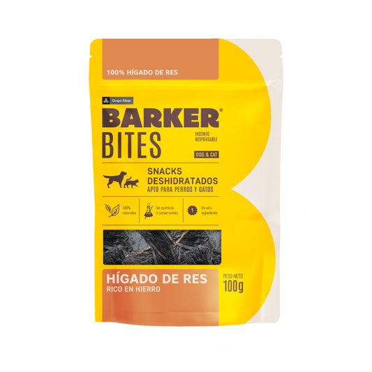 Bites Higado de Res 100 Gr