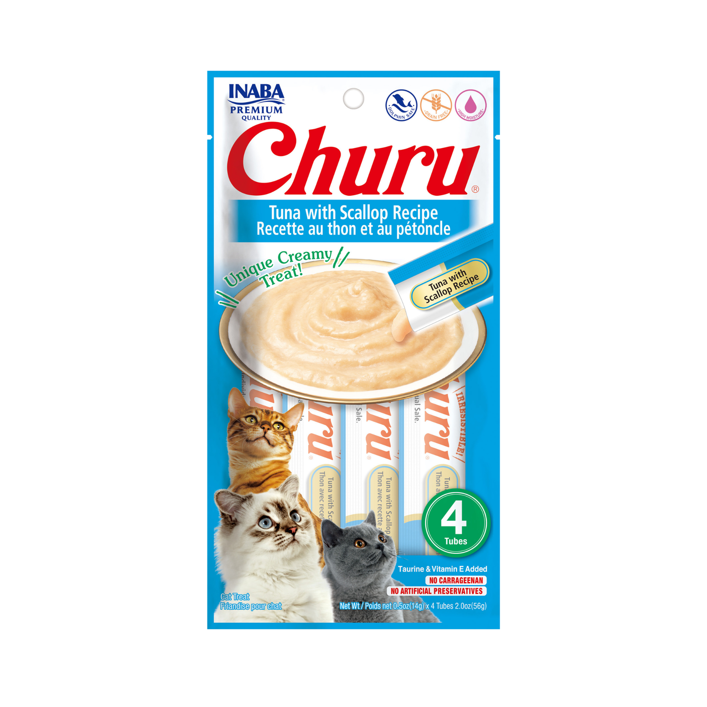 Churu con Sabor Atun con Ostion- 4 und