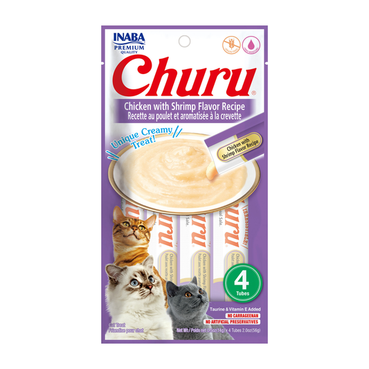Churu Sabor Pollo con Camaron- 4 UND