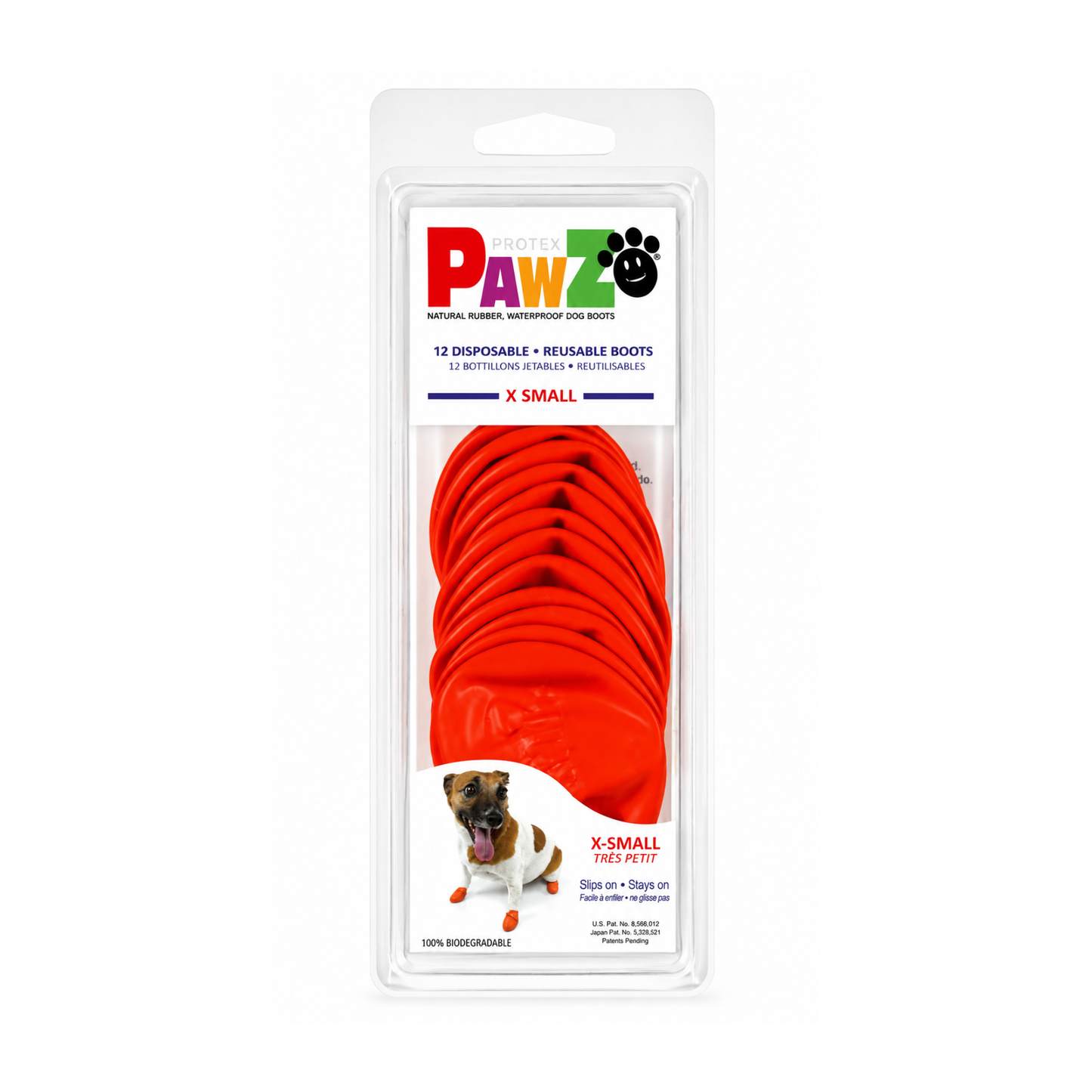 Pawz botas de goma para perro