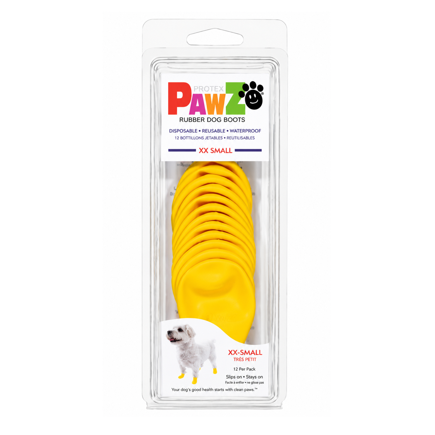 Pawz botas de goma para perro