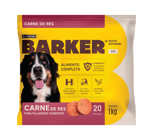 Hamburguesa Carne de Res 20 und. 1 Kg