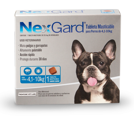 Nexgard 4.1-10 Kg Caja x 1 Tableta